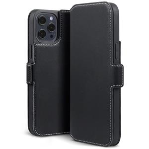 Qubits slim wallet hoes - iPhone 12 Pro Max - Zwart