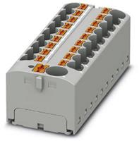 phoenixcontact Phoenix Contact PTFIX 10/18X4 GY 3273900 Verteilerblock Polzahl (num): 19 0.2mm² 6mm² Grau 8St.