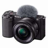 Sony »Alpha ZV-E10L« Systemkamera (E PZ 16 - 50 mm F3.5 - 5.6 OSS (SELP1650), 24,2 MP, Bluetooth, WLAN (WiFi), Youtube Kamara, Vlogging Kamera, Vlogger, Streaming, 4K)