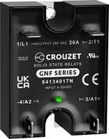 Crouzet Halbleiterrelais 84134017N SSR GNF Last-Strom (max.): 25A Schaltspannung (max.): 280 V/AC Sp