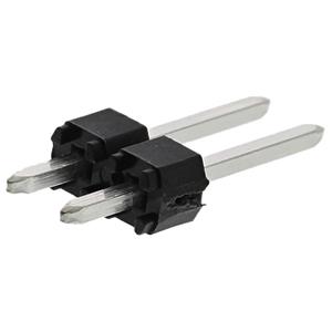 Molex 901200122 2.54mm Pitch C-Grid III Header, Single Row, Vertical, 2 Circuits, Tin (Sn) Plating