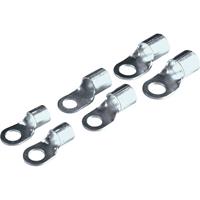 Helukabel 91518 Ringkabelschuh Querschnitt (max.)=2.50mm² Unisoliert Silber 100St.