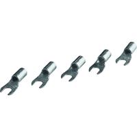 Helukabel 91552 Gabelkabelschuh 2.50mm² Unisoliert Silber 100St.