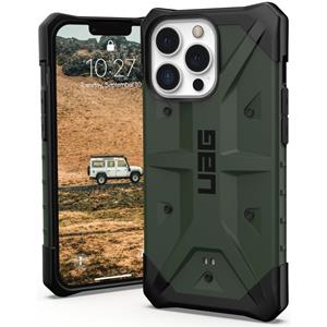 Urban Armor Gear UAG - Pathfinder backcover hoes - iPhone 13 Pro - Groen + Lunso Tempered Glass