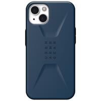 UAG - Civilian backcover hoes - iPhone 13 - Blauw + Lunso Tempered Glass