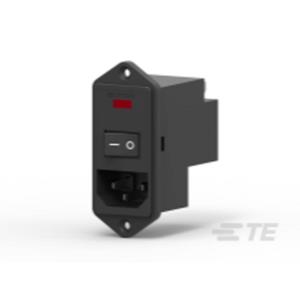 TE Connectivity Power Entry Modules - CorcomPower Entry Modules - Corcom 8-6609940-1 AMP
