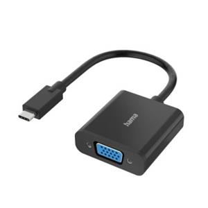 Hama USB 2.0 Adapter [1x VGA-Buchse - 1x USB-C™ Stecker]