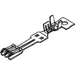 Molex 675810000 6000 pcs 1.27mm Pitch Serial ATA Crimp Terminal for Power Cable Receptacle, Gold (Au) Flash Plating, with Reel Di