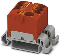 phoenixcontact Phoenix Contact PTFIX 10/6X4-NS35A RD 3273728 Verteilerblock Polzahl (num): 7 0.2mm² 6mm² Rot 8St.