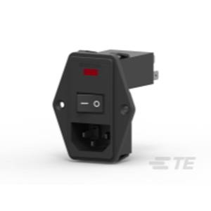 TE Connectivity Power Entry Modules - CorcomPower Entry Modules - Corcom 9-6609955-9 AMP