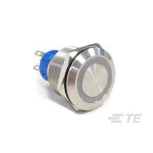 TE Connectivity Illuminated Pushbutton SwitchesIlluminated Pushbutton Switches 5-2213772-3 AMP