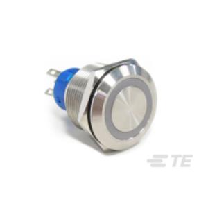 TE Connectivity Illuminated Pushbutton SwitchesIlluminated Pushbutton Switches 4-2213772-9 AMP