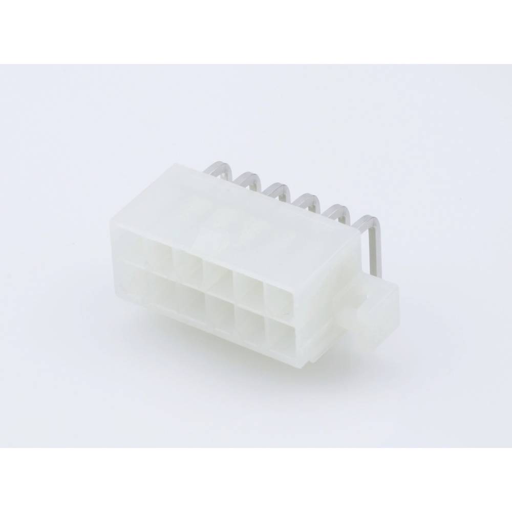 Molex 39291128 Female header, inbouw (standaard) Totaal aantal polen: 12 Rastermaat: 4.2 mm Inhoud: 1 stuk(s) Bag