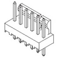 Molex 22045057 Male header, inbouw (standaard) Inhoud: 1 stuk(s)