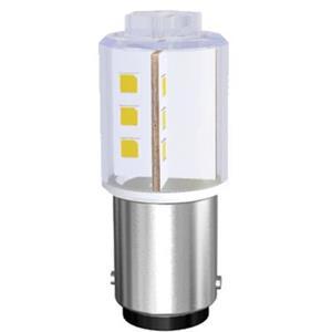 signalconstruct Signal Construct LED-lamp BA15d Wit 230 V DC/AC