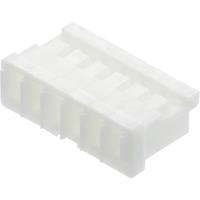 Molex 874390600 1.50mm Pitch, Pico-SPOX Receptacle Crimp Housing, Single Row, Friction Lock, 6 Circu