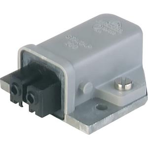 Hirschmann 932045106-1 Netz-Steckverbinder STAKAP Buchse, Einbau vertikal Gesamtpolzahl: 2 + PE 16A