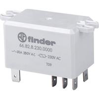 Finder 66.82.9.024.0300 Steckrelais 24 V/DC 30A 2 Schließer 1St.