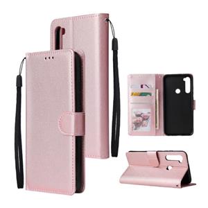 Stuff Certified Xiaomi Redmi 9A Leren Flip Case Portefeuille - PU Leer Wallet Cover Cas Hoesje Roze