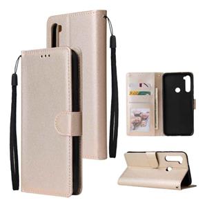 Stuff Certified Xiaomi Redmi Note 4X Leren Flip Case Portefeuille - PU Leer Wallet Cover Cas Hoesje Goud