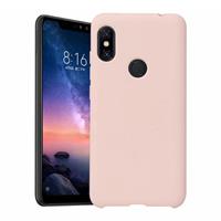 HATOLY Xiaomi Mi 9 SE Ultraslim Silicone Hoesje TPU Case Cover Roze