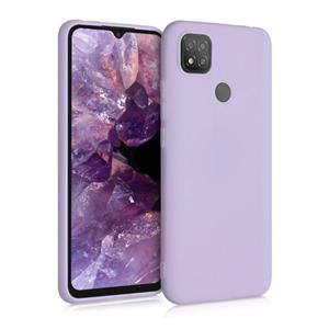 HATOLY Xiaomi Redmi Note 8 Pro Ultraslim Silicone Hoesje TPU Case Cover Paars