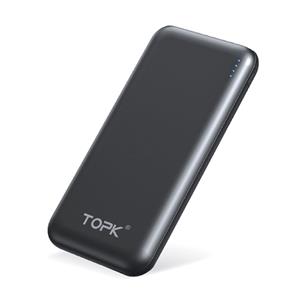 TOPK 10.000mAh Externe Powerbank Noodaccu Batterij Oplader Charger