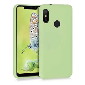 HATOLY Xiaomi Redmi Note 8 Pro Ultraslim Silicone Hoesje TPU Case Cover Groen