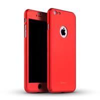 Stuff Certified iPhone 12 Pro Max 360° Full Cover - Full Body Case Hoesje + Screenprotector Rood