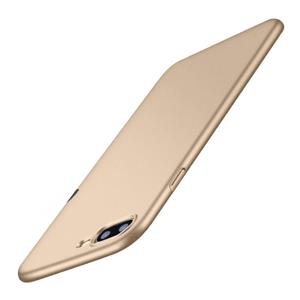 USLION iPhone XS Ultra Dun Hoesje - Hard Matte Case Cover Goud