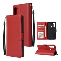 Stuff Certified Xiaomi Redmi 5 Plus Leren Flip Case Portefeuille - PU Leer Wallet Cover Cas Hoesje Rood