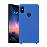 HATOLY Xiaomi Mi 9 Ultraslim Silicone Hoesje TPU Case Cover Blauw