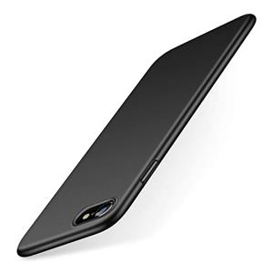 USLION iPhone XR Ultra Dun Hoesje - Hard Matte Case Cover Zwart