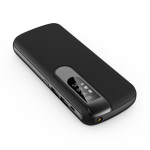 Allpowers Powerbank 50.000mAh Dual 2x USB Poort - LED Display en Zaklamp - Externe Noodaccu Batterij Oplader Charger Zwart