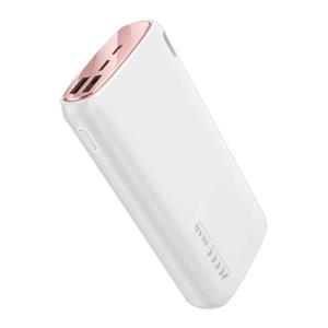 Kuulaa 18W Powerbank 20.000mAh - PD/QC3.0 met 3 USB Poorten - Externe Noodaccu Batterij Oplader Charger Wit