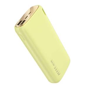 Kuulaa 18W Powerbank 20.000mAh - PD/QC3.0 met 3 USB Poorten - Externe Noodaccu Batterij Oplader Charger Geel