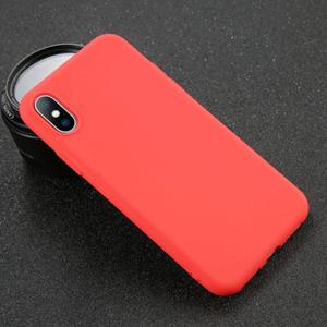 USLION iPhone 6 Ultraslim Silicone Hoesje TPU Case Cover Rood