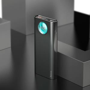Baseus Powerbank met 5 Poorten en Quick Charge 3.0 - 20.000mAh LED Display Externe Noodaccu Batterij Oplader Charger Zwart