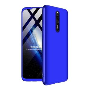 Stuff Certified Xiaomi Redmi 9A Full Cover - 360° Body Hoesje Case + Screenprotector Tempered Glass Blauw