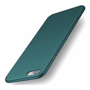 USLION iPhone SE (2020) Ultra Dun Hoesje - Hard Matte Case Cover Groen
