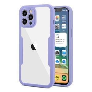 Stuff Certified iPhone 13 Mini 360° Full Cover - Full Body Case Hoesje + Screenprotector Paars