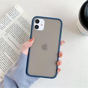 Stuff Certified iPhone XS Max Bumper Hoesje Case Cover Silicone TPU Anti-Shock Blauw