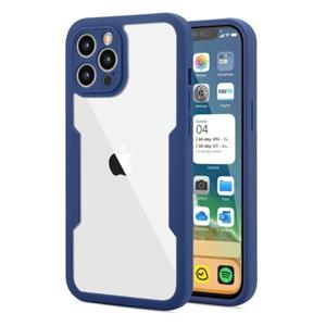 Stuff Certified iPhone 13 360° Full Cover - Full Body Case Hoesje + Screenprotector Blauw