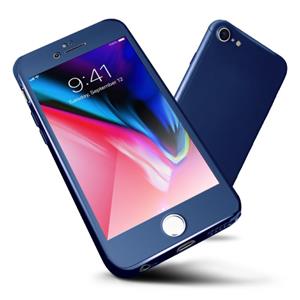 Stuff Certified iPhone XS Max 360° Full Cover - Full Body Case Hoesje + Screenprotector Blauw