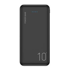 FLOVEME Externe 10.000mAh Powerbank Noodaccu Batterij Oplader Charger Zwart