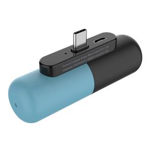 Stuff Certified Mini Powerbank 3300mAh voor USB-C - Externe Noodaccu Batterij Oplader Blauw