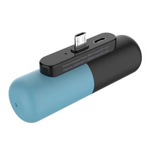 Stuff Certified Mini Powerbank 3300mAh voor Micro-USB - Externe Noodaccu Batterij Oplader Blauw