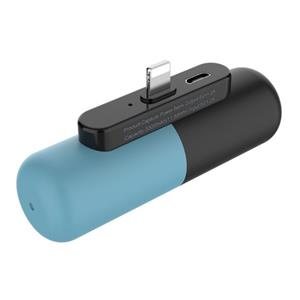 Stuff Certified Mini Powerbank 3300mAh voor iPhone Lightning - Externe Noodaccu Batterij Oplader Blauw
