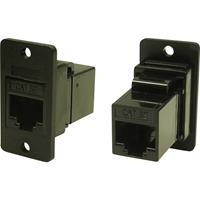 Cliff FM SLIM FT CAT5e 3.2 HOLE BLK CP30620X1 Adapter, Einbau Schwarz 1St.