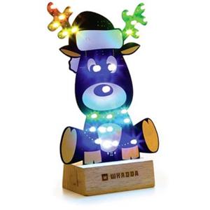 Whadda WSPXL101 LED Bausatz Rudolf XL Löt- & Programmierkit